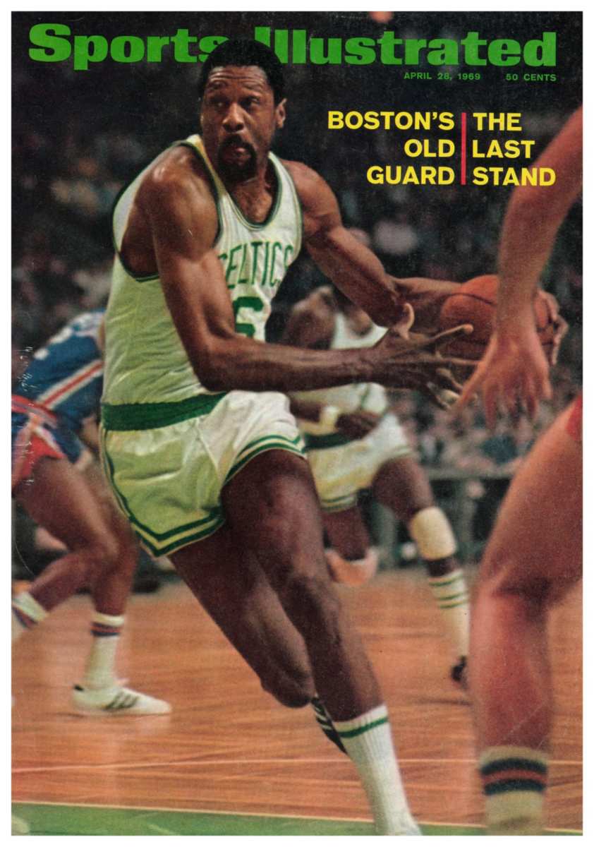 Bill Russell on the cover of Sports Illustrated in 1969