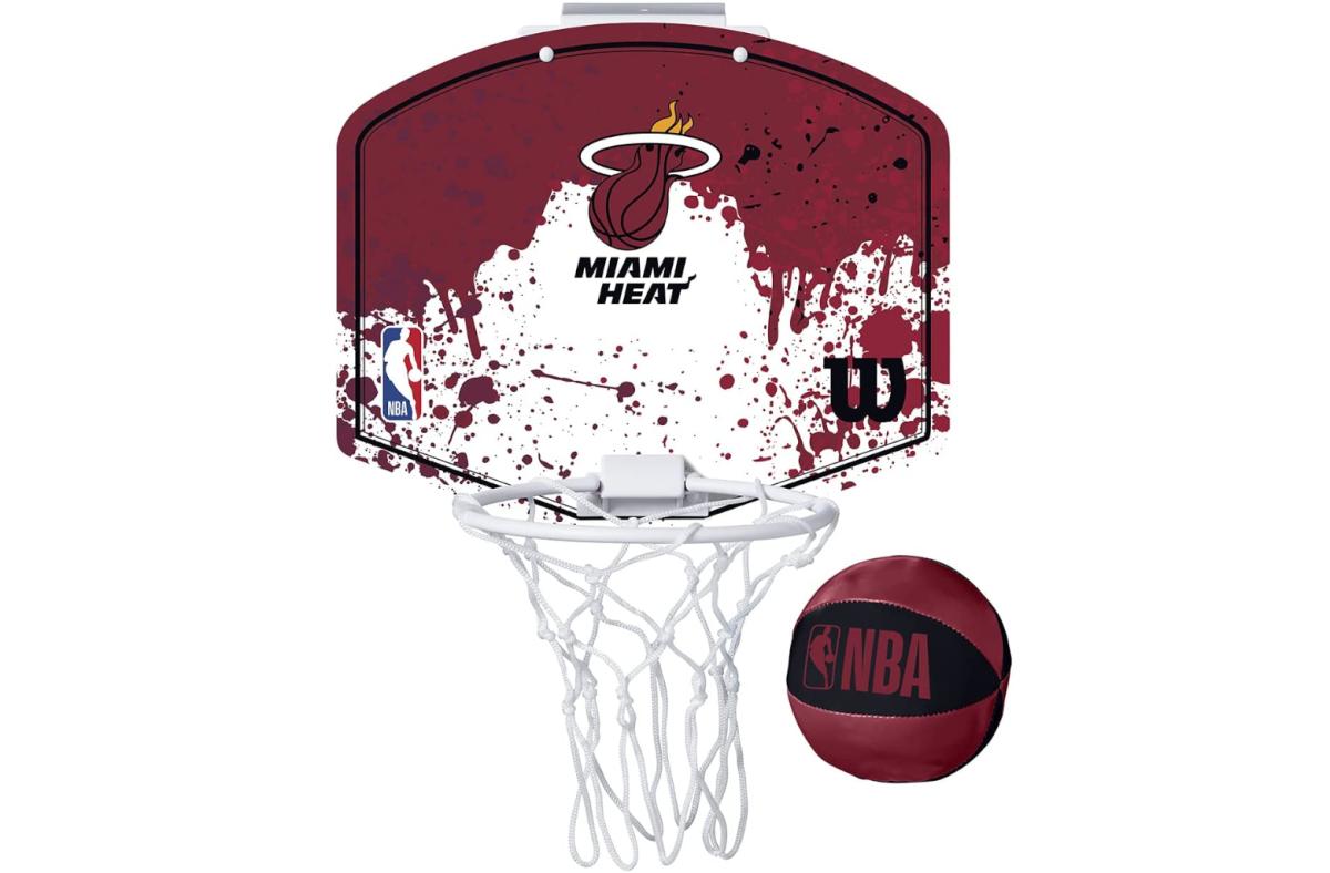 NBA Team Mini Hoops - Miami Heat