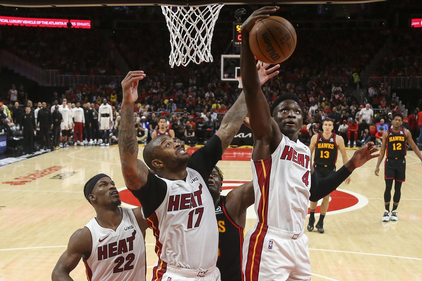 Miami Heat’s Jimmy Butler And Victor Oladipo On The Same Page
