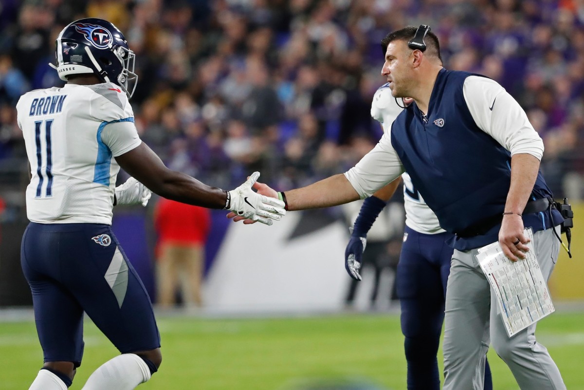 A.J. Brown spilled the beans on the Titans offense after being