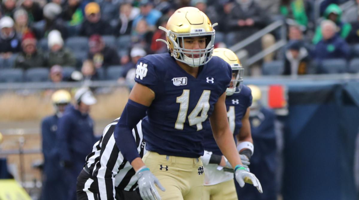 Baltimore Ravens Draft Notre Dame Safety Kyle Hamilton Sports Illustrated Notre Dame Fighting