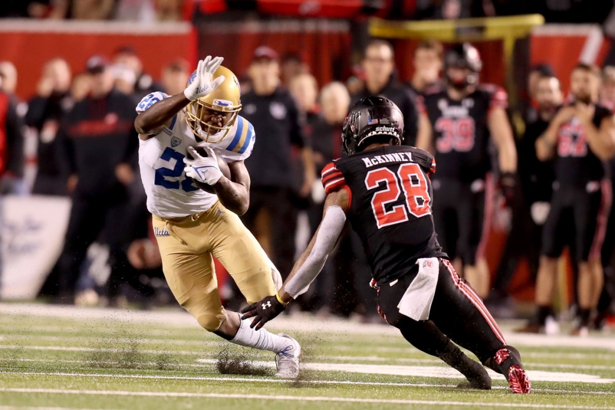 The Las Vegas Raiders drafted Brittain Brown with the 250th overall