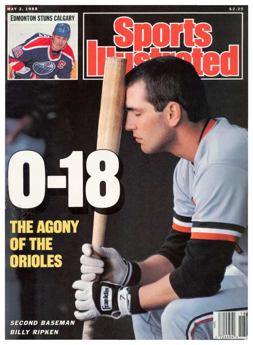 Cover of Sports Illustrated featuring Orioles' 1988 losing streak