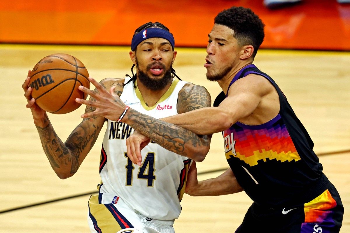 Devin Booker, Phoenix Suns, Brandon Ingram, New Orleans Pelicans