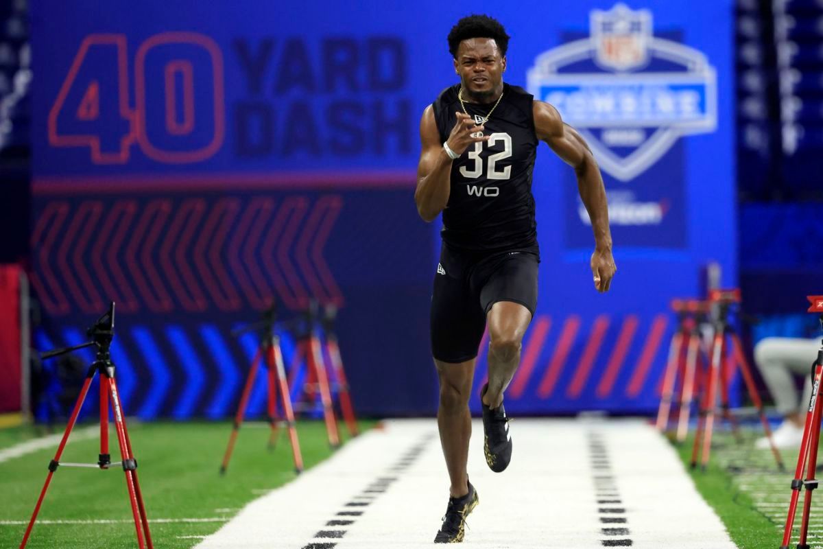 Patriots - Tyquan Thornton Combine 40