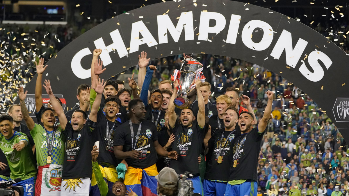 The Seattle Sounders win the Concacaf Champions League