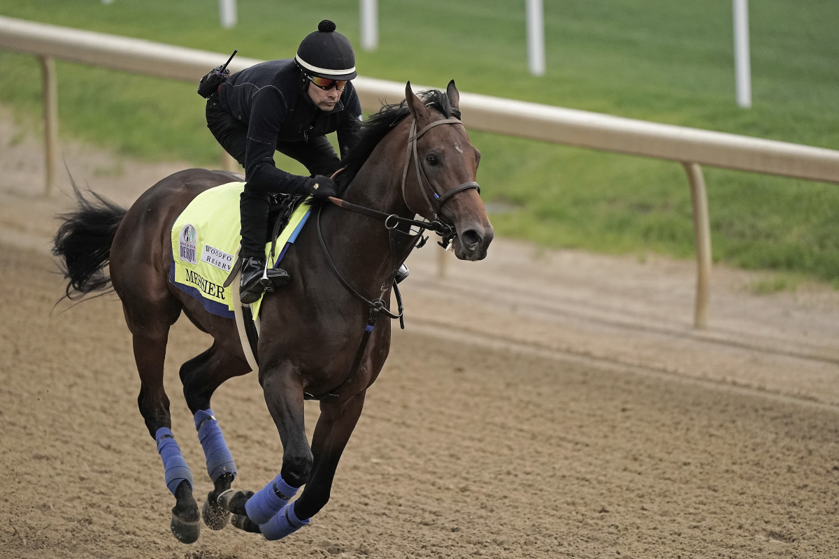 Messier, one of the horses formally trained by Bob Baffert, will be one of the Kentucky Derby contenders. 