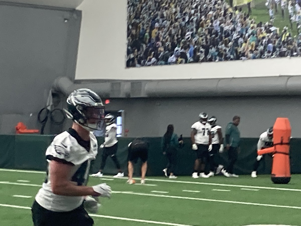 Reed Blankenship at rookie camp