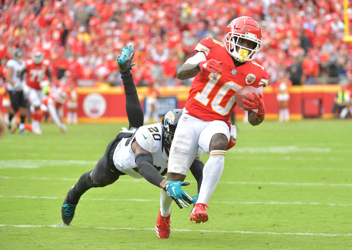 Tyreek Hill Ranks CBs Where's Los Angeles Rams' Jalen Ramsey Rate