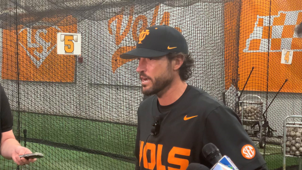 Watch Vols Baseball Head Coach Tony Vitello Talks Tennessee's
