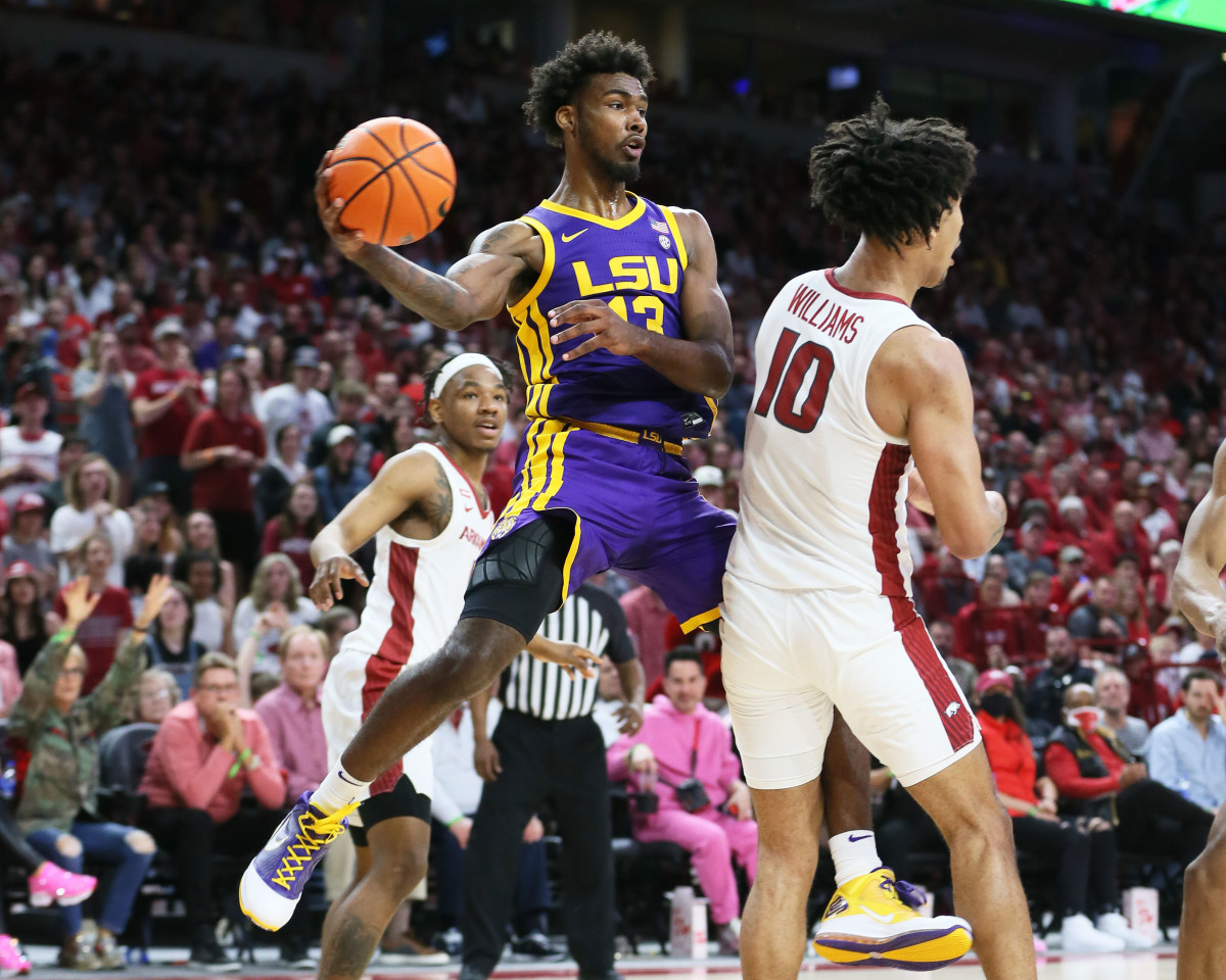 NBA Mock Draft: San Antonio Spurs Select LSU Forward Tari Eason With No 