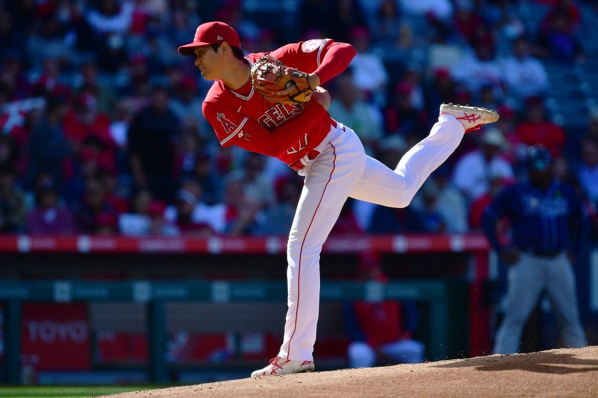 AngelsShoheiOhtaniPitchRays