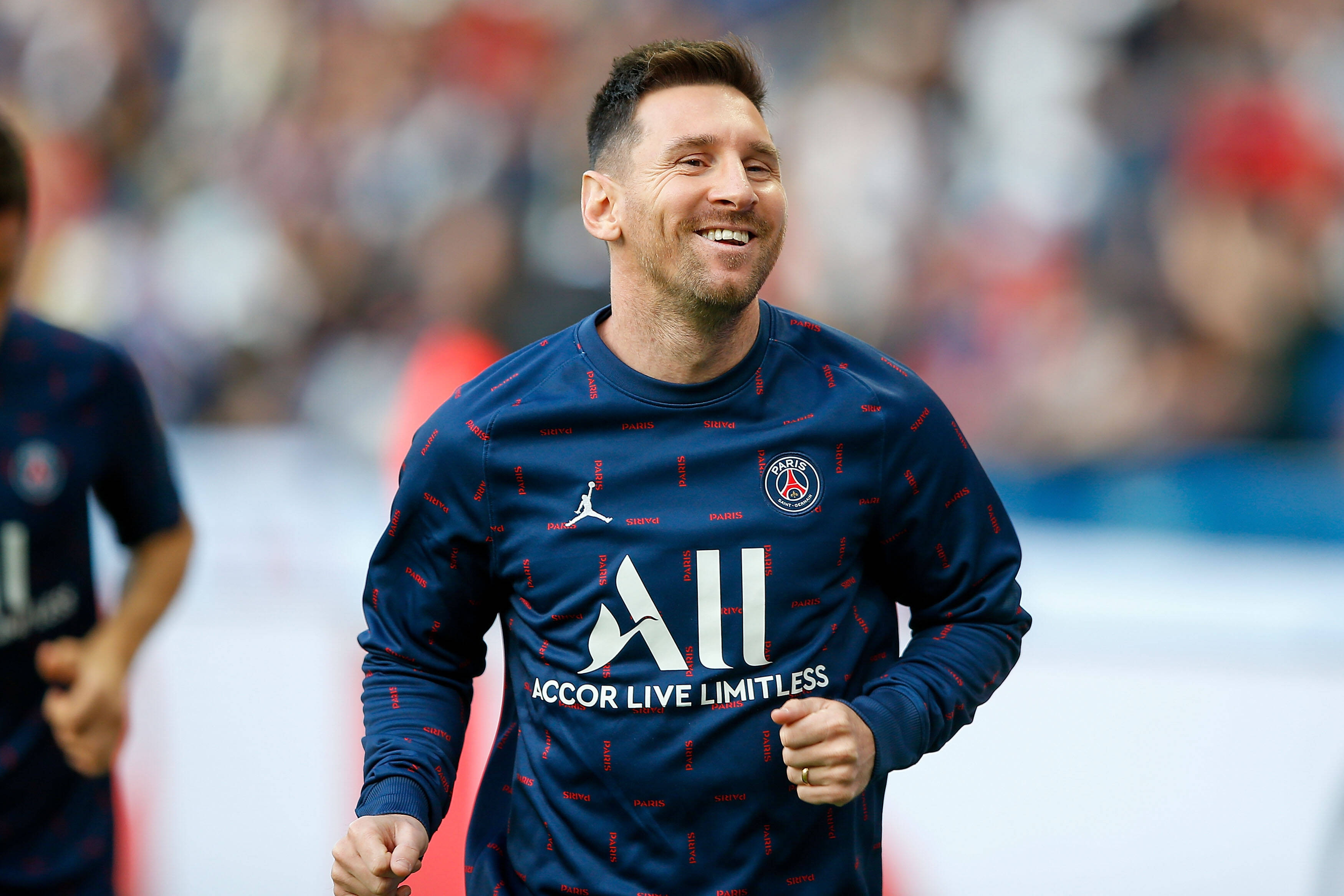 PSG forward Lionel Messi pictured in May 2022