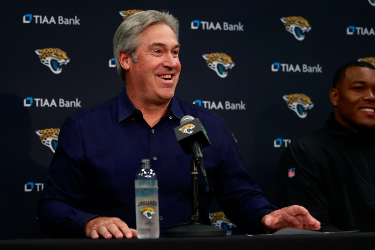 Doug Pederson with the Jaguars