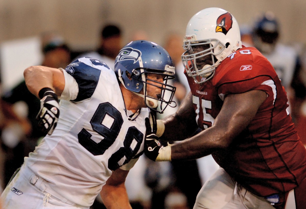 Grant Wistrom 2005 with Seattle Seahawks