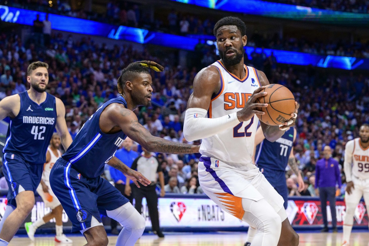 C Deandre Ayton has been up and down for the Suns, showing both signs of promise and concern for his career.