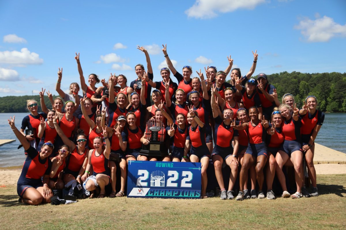 Virginia Cavaliers 2022 ACC Rowing Champions