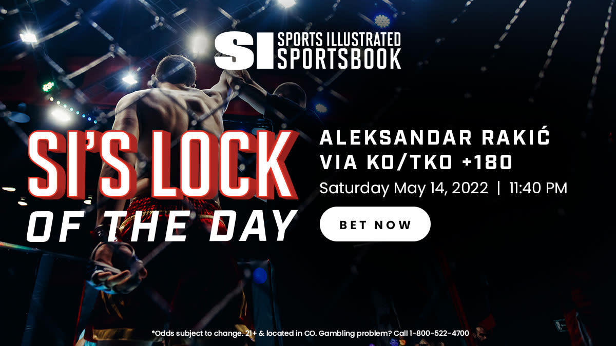 Boosted odds on SI Sportsbook for UFC Fight Night