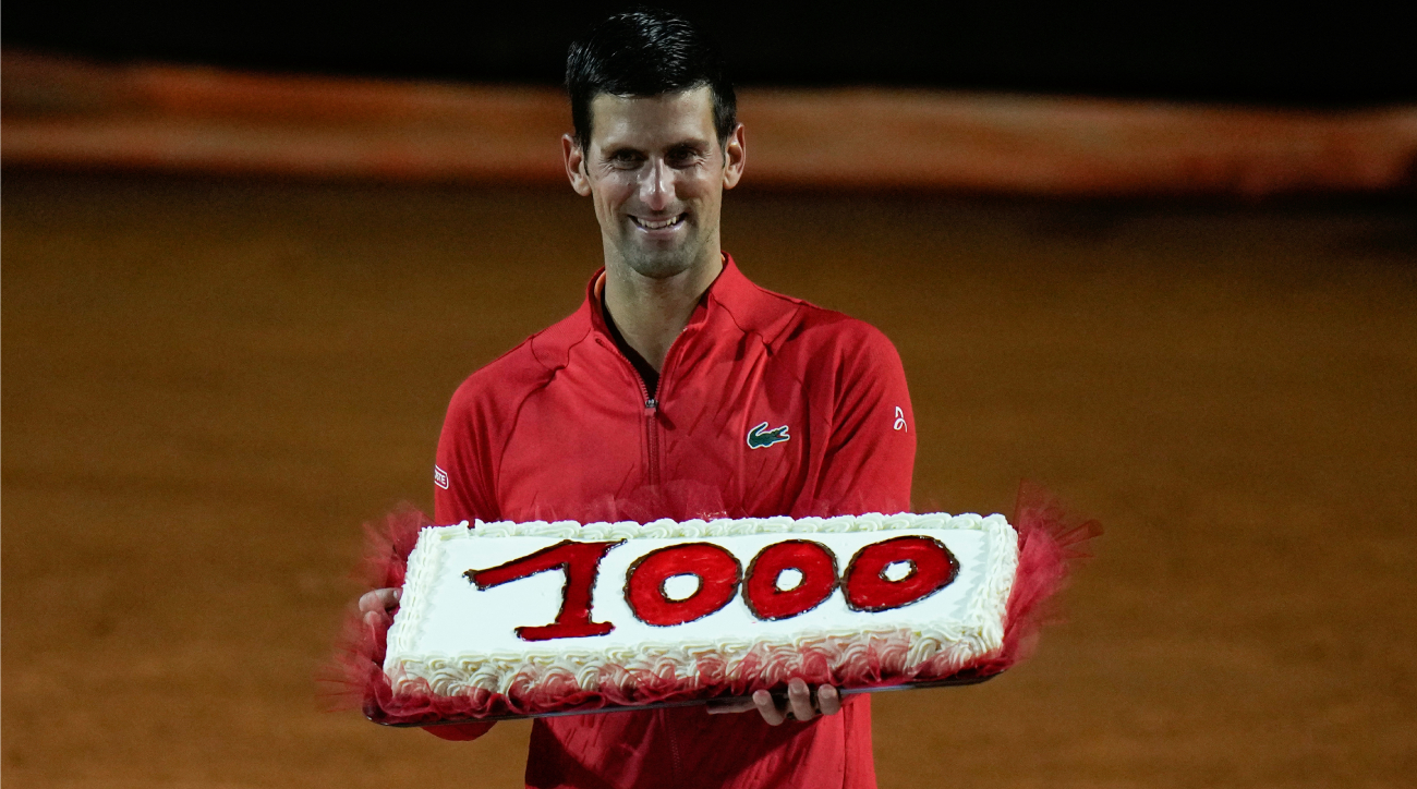 Novak Djokovic gana su partido número 1000 en el Abierto de Italia