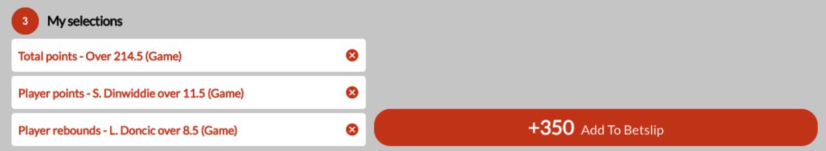 Bet on this three-leg, same-game parlay at SI Sportsbook!