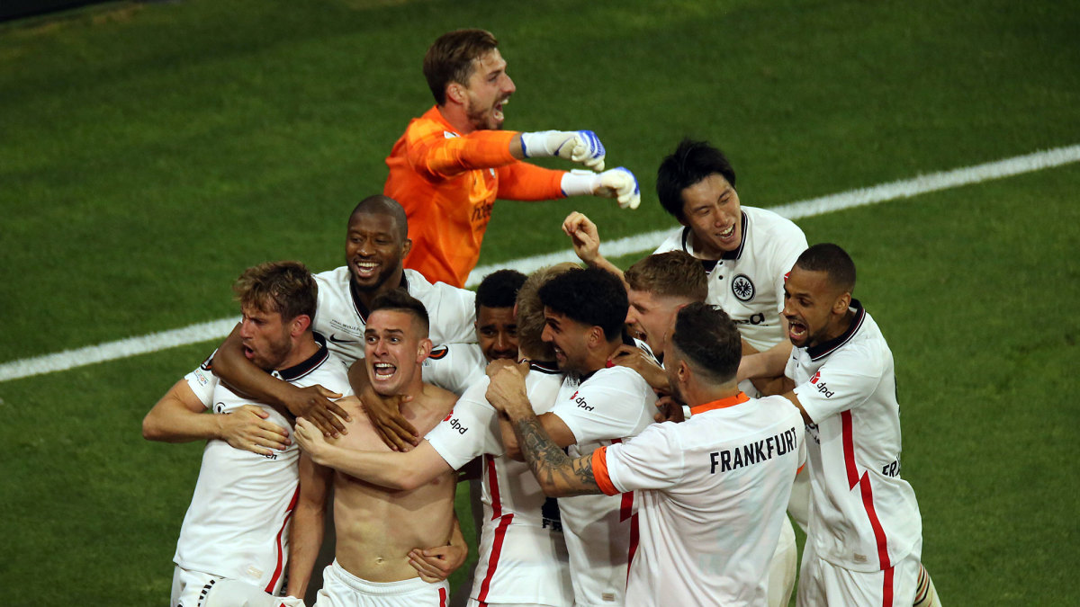 Eintracht Frankfurt wins the UEFA Europa League