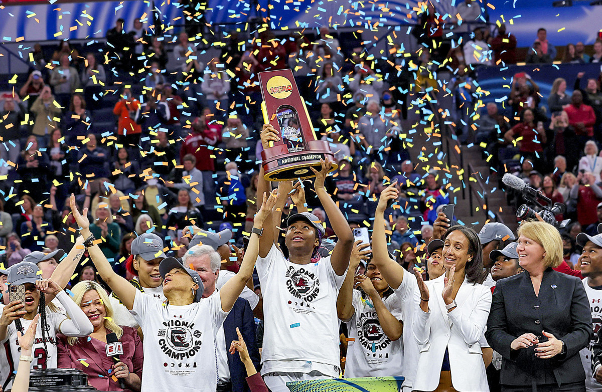 The momentum of Title IX helped South Carolina win a national title in 2022.  
