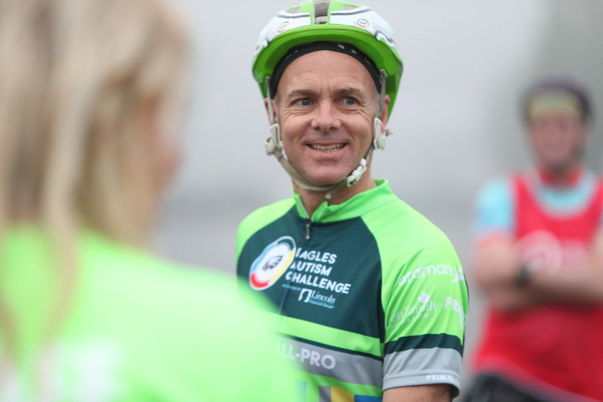 Eagles president Don Smolenski at Eagles Autism Challenge on May 21, 2022