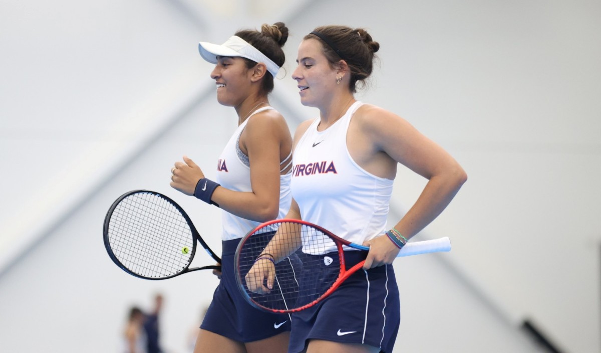 Hibah Shaikh and Emma Navarro, Virginia Cavaliers women's tennis NCAA quarterfinals