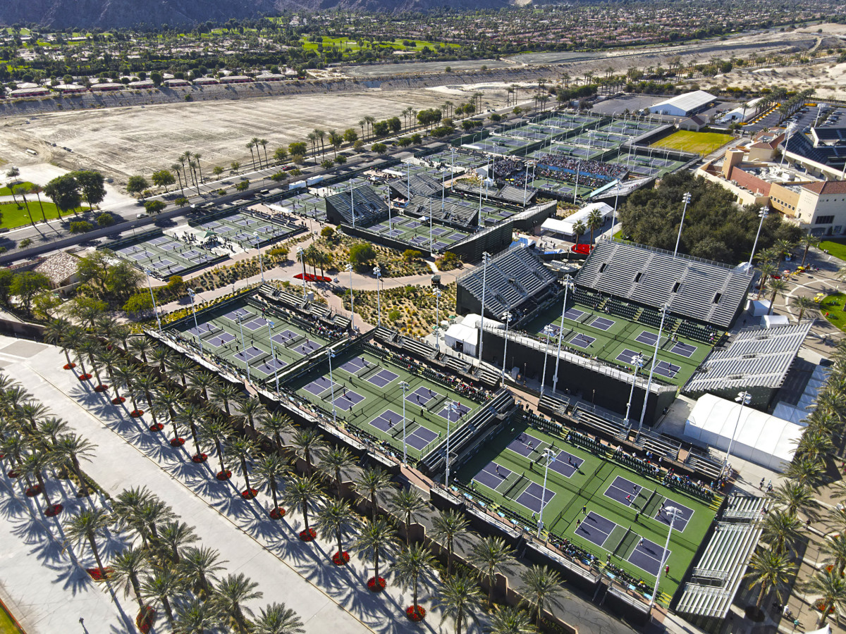 Part of pickleball’s move toward legitimacy: relocating the nationals from an RV park to Indian Wells.