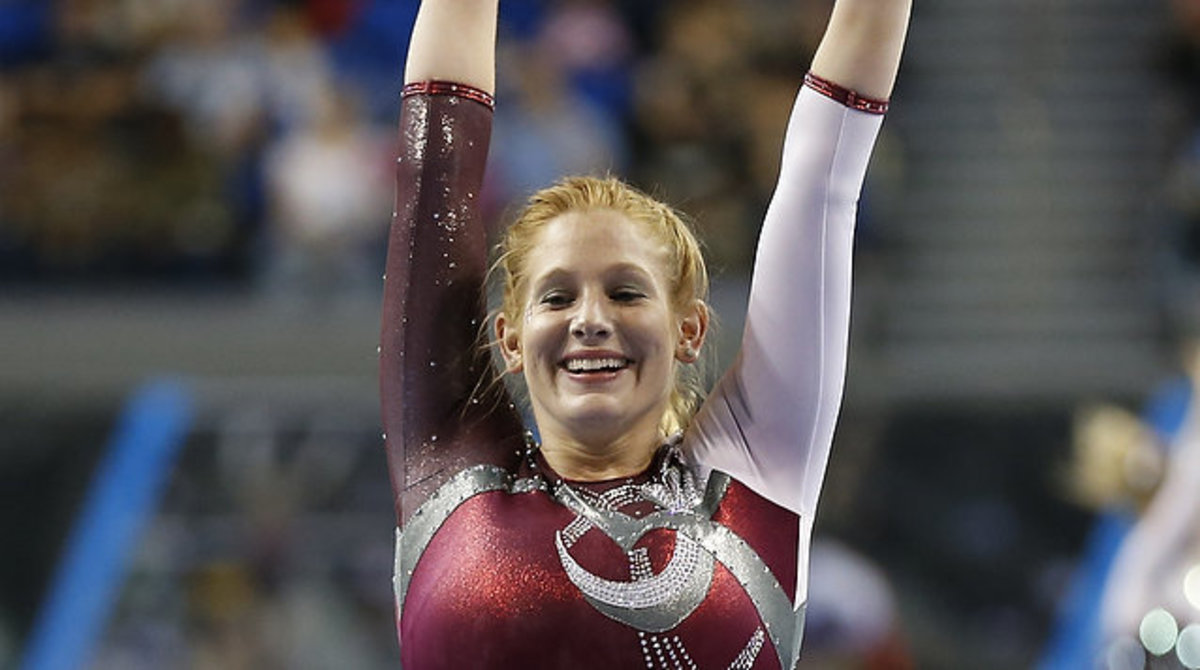 Alabama gymnast Ashley Priess