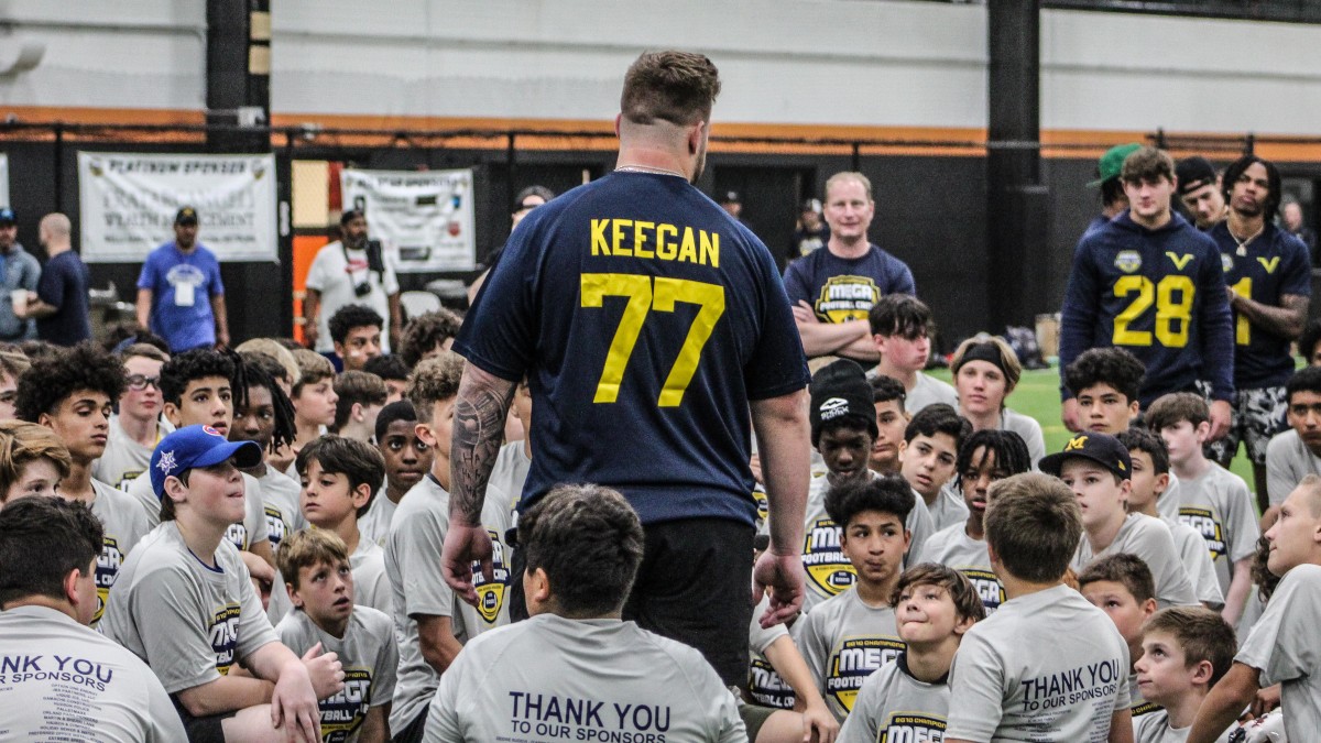 Michigan Football Players, Charles Woodson At Big Ten Champions Mega