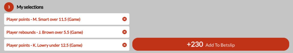 Bet on This Three-Leg, Same-Game Parlay at SI Sportsbook!