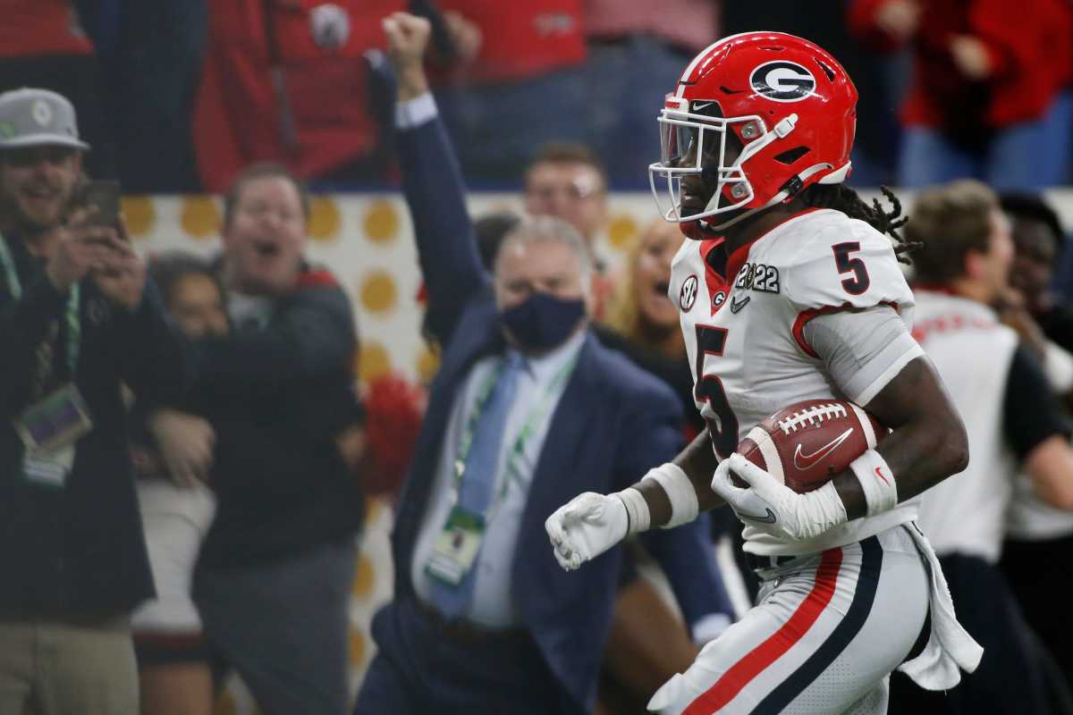 Kelee Ringo stood out as a redshirt freshman in a sea of future NFL talent on Georgia's 2021 defense. 