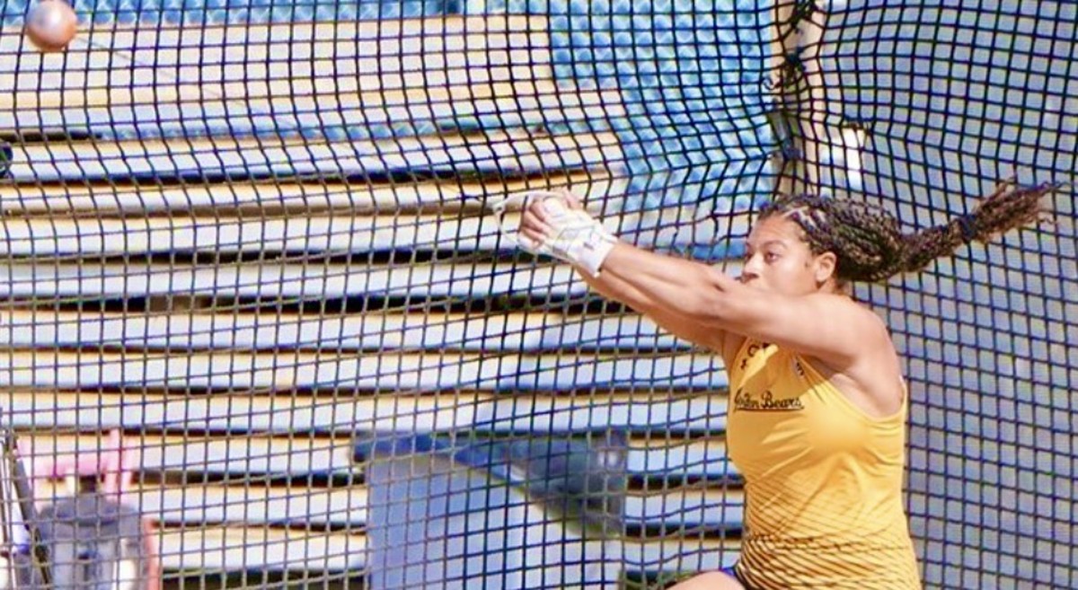 Cal Track & Field Camryn Rogers Breaks College Hammer Throw Mark Again Sports Illustrated Cal