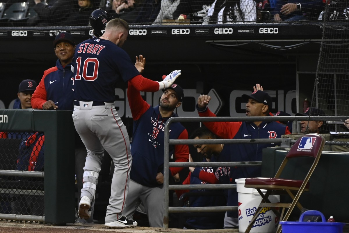 VIDEO Trevor Story Hits 7th Home Run in 7 Games for Boston Red Sox