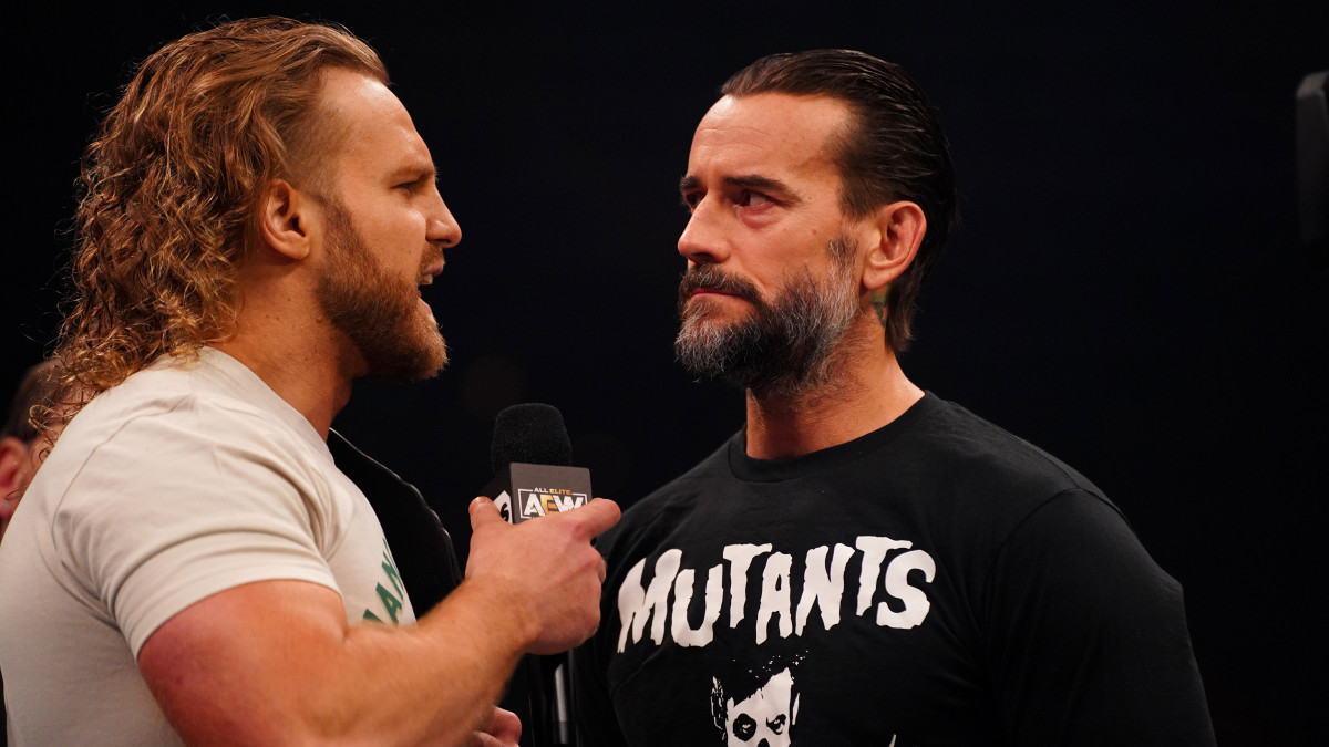 Hangman Page confronts CM Punk on AEW Dynamite