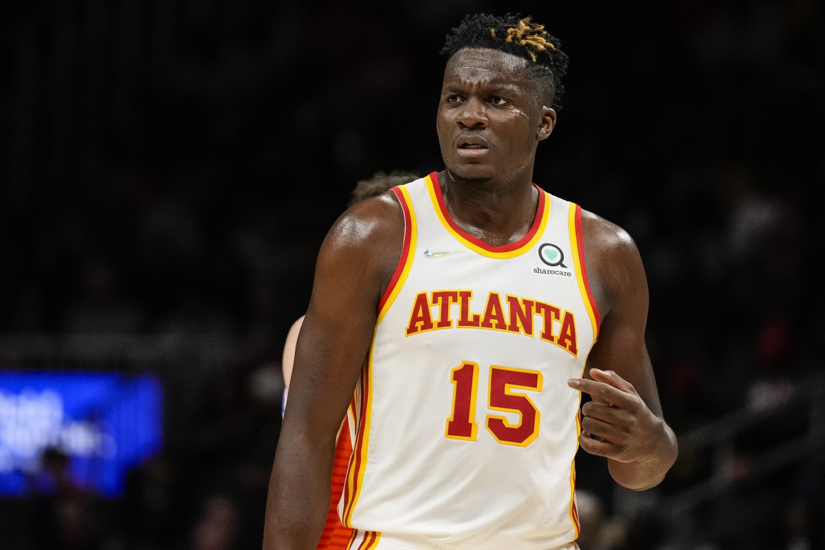 C Clint Capela's time in Atlanta may be coming to a close as the team looks to grow younger players. 