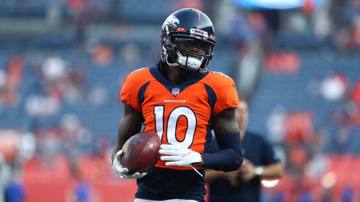 Broncos receiver Jerry Jeudy