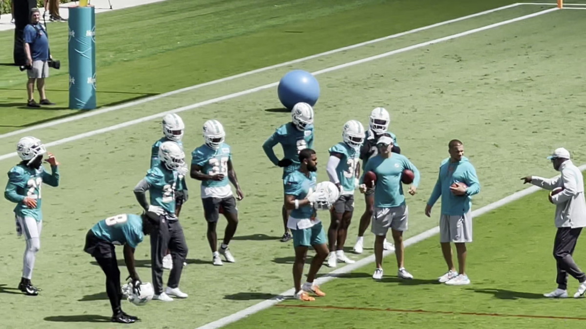 Dolphins First Minicamp Practice Observations