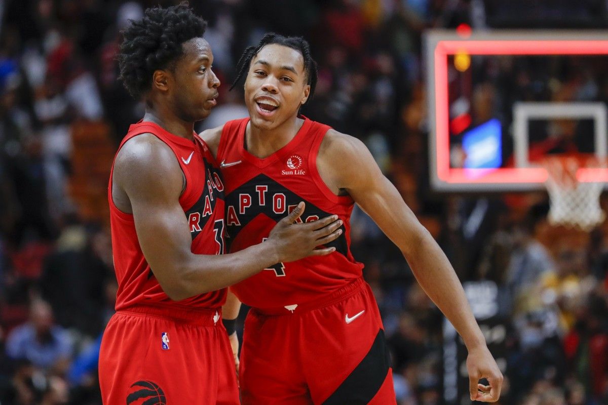 Raptors Scottie Barnes Laughs at OG Anunoby Rumors - Sports Illustrated ...