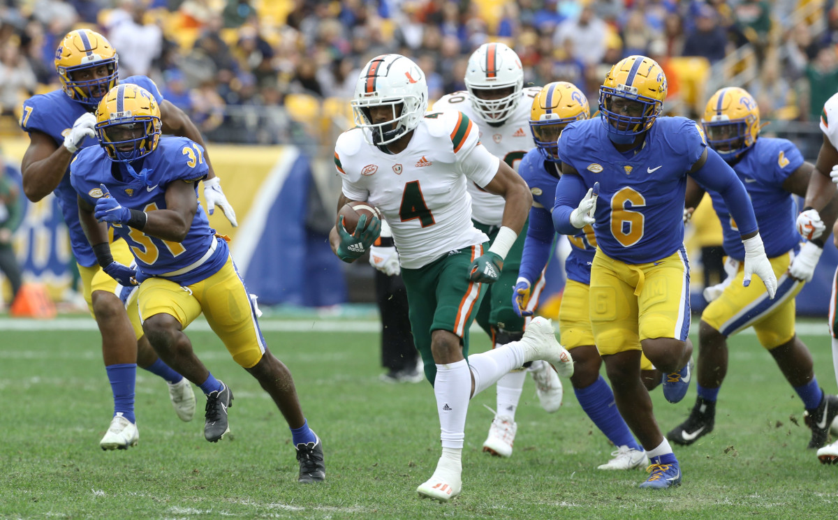 Miami Hurricanes 2022 Player Profile RB Jaylan Knighton All