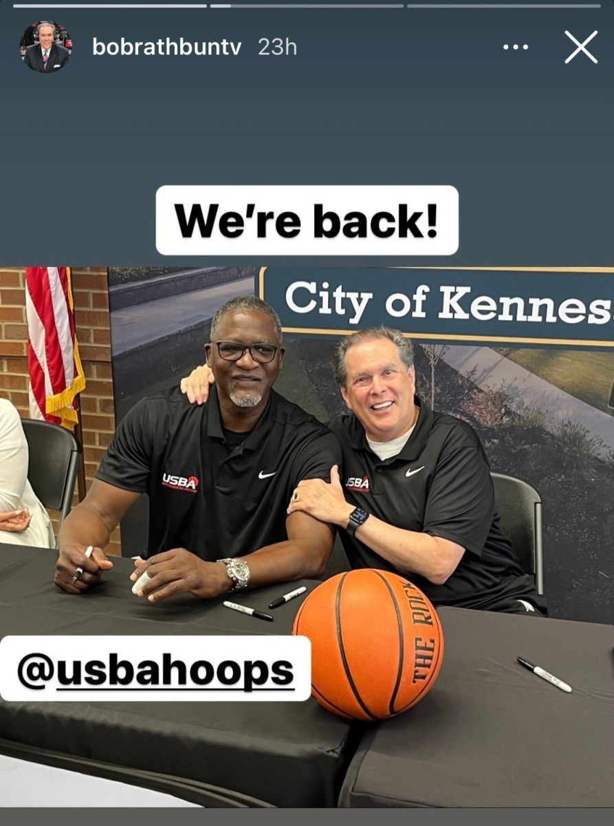 The two GOAT television broadcasters reunite for USBA Hoops.