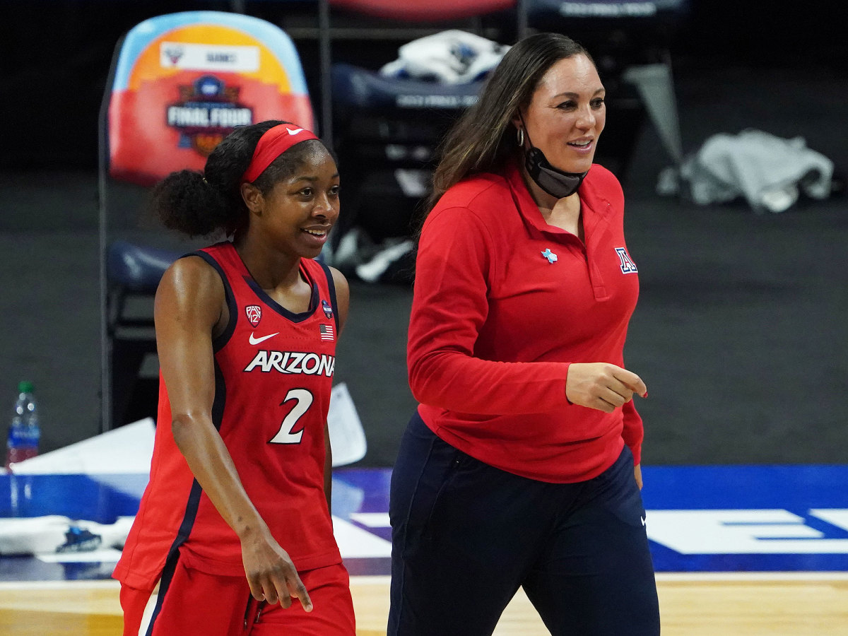 Aari McDonald and Adia Barnes