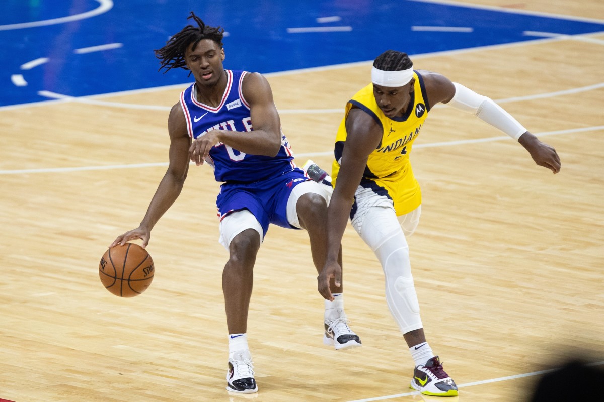 Tyrese Maxey 'In Awe' to See Reporter in Person During Sixers Media Day -  Sports Illustrated Philadelphia 76ers News, Analysis and More