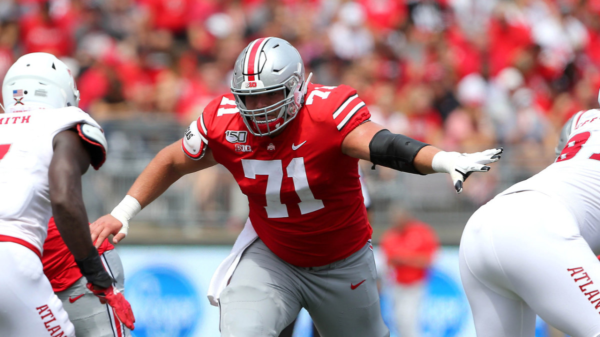 NFL Draft Centers: Ohio State’s Josh Myers - Sports Illustrated Green