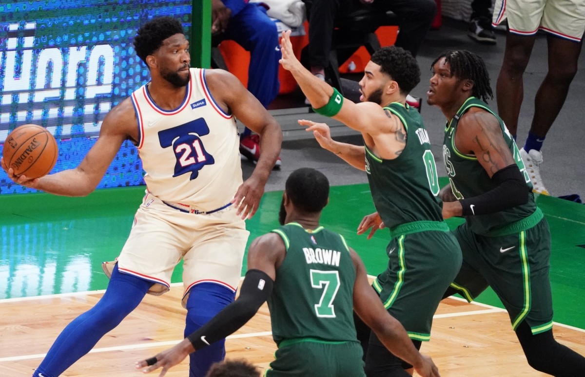 Joel Embiid Feels Accomplished After Sixers Sweep Celtics - Sports Illustrated Philadelphia 76ers News, Analysis and More