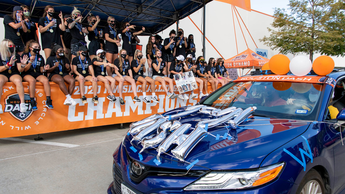 The Houston Dash won the 2020 NWSL Challenge Cup