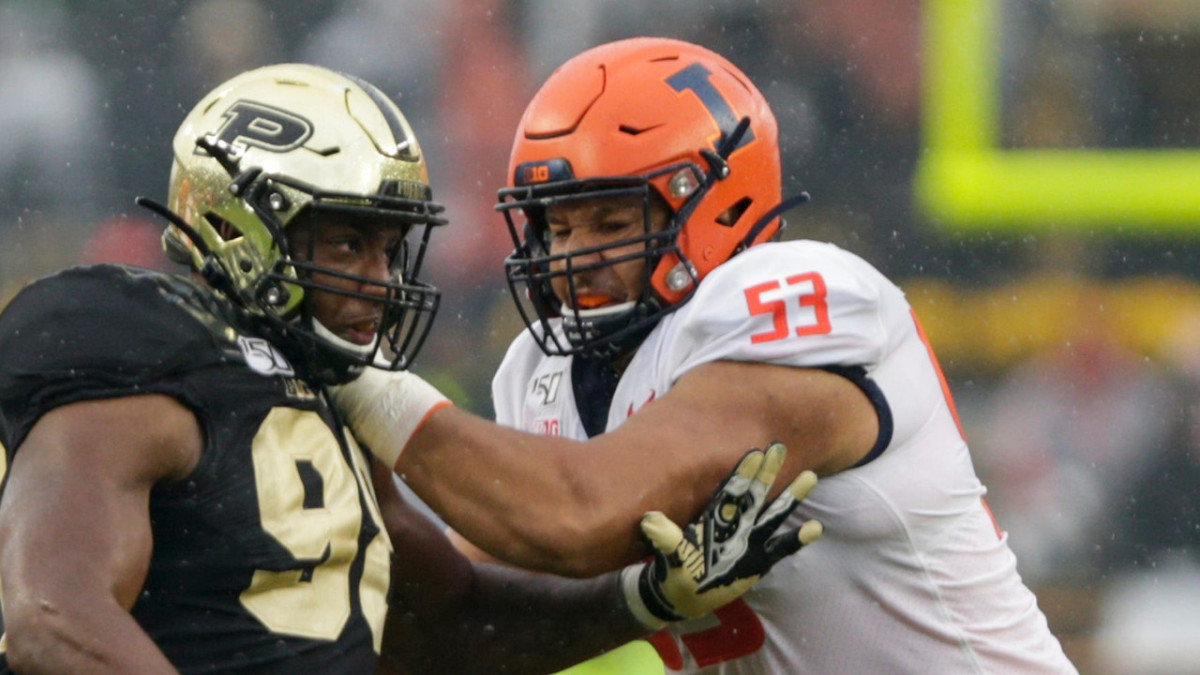 NFL Draft Guards Kendrick Green, Illinois Sports Illustrated Green