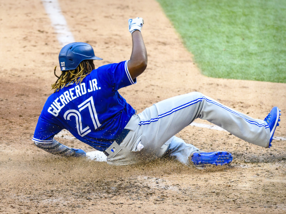 Vlad Guerrero Jr slides