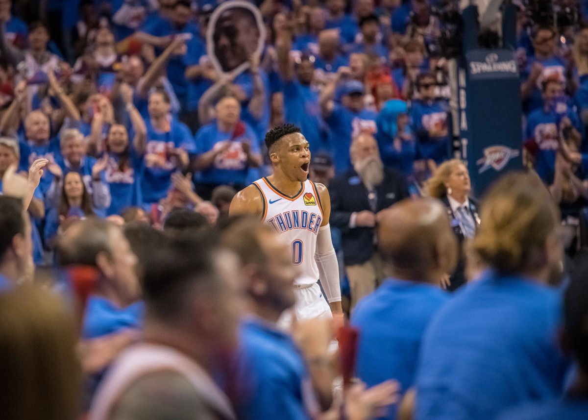 Former Thunder guard Russell Westbrook.